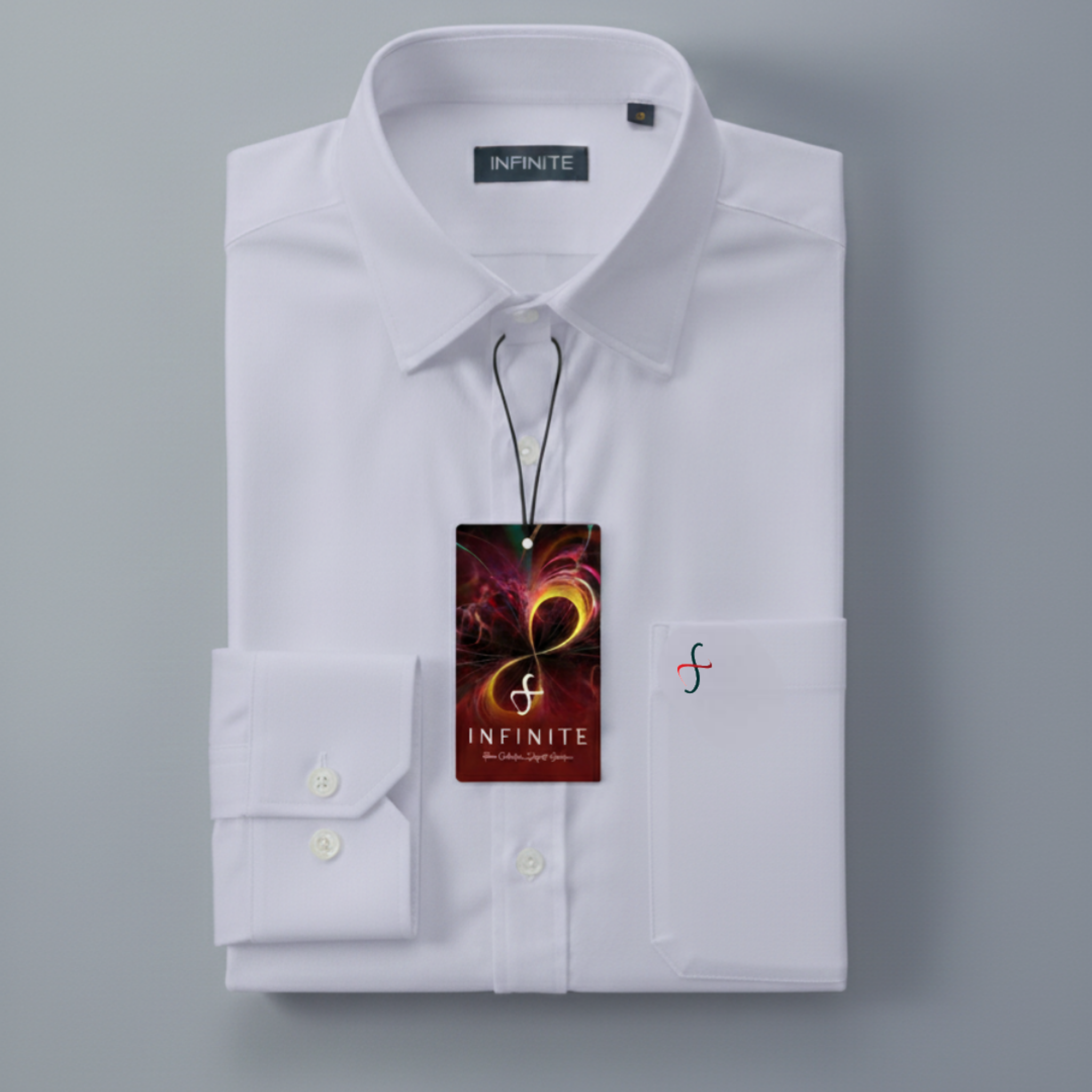 The Classic 100% Cotton Men’s Woven Shirt – Light Indigo