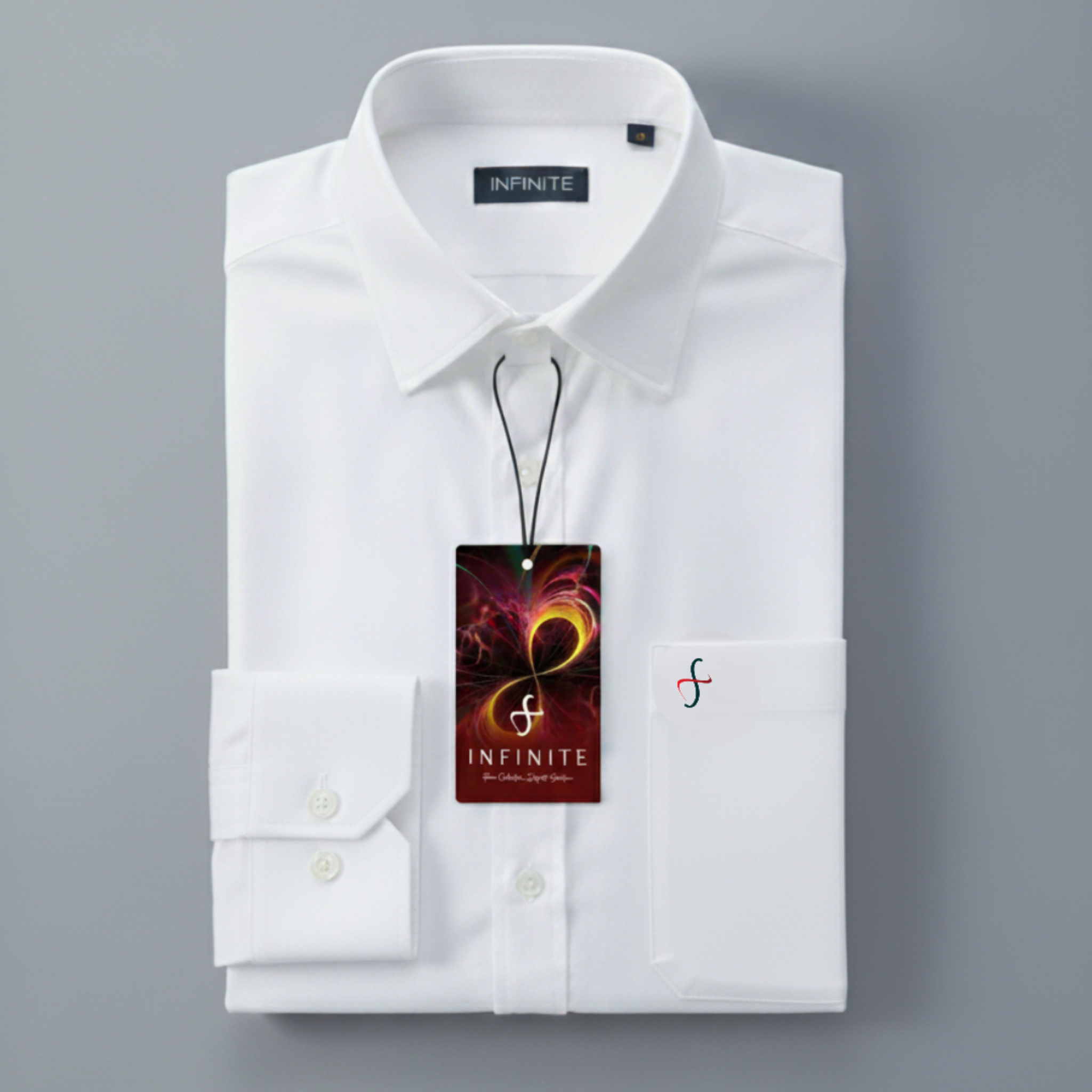 The Classic 100% Cotton Men’s Woven Shirt – White